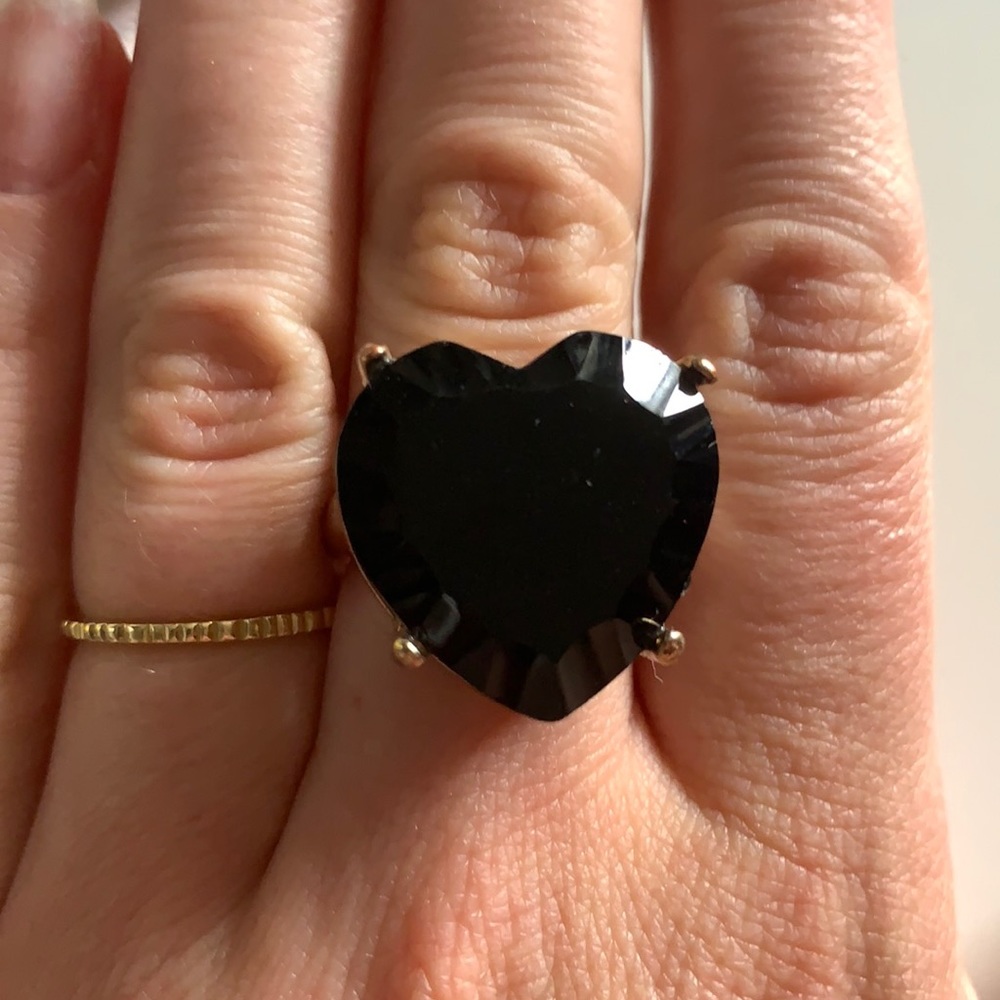 Black Heart Ring